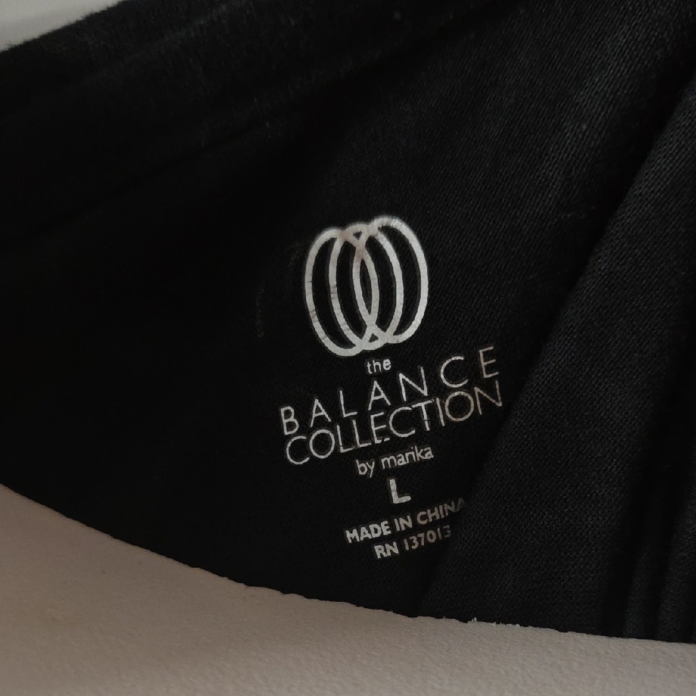 Balance Collection Black Patterned Long Sleeve Co… - image 4